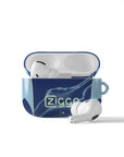 AirPods case with the Ajax 2025-26 Away football shirt design by RIPA Football