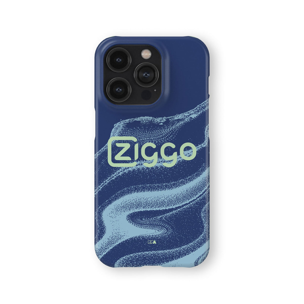 Phone case with the Ajax 2025-26 Away football shirt design by RIPA Football