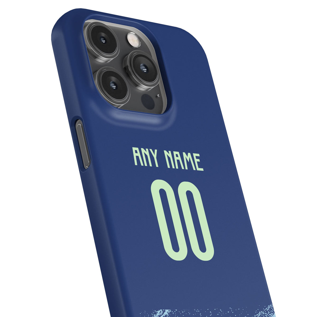 Phone case with the Ajax 2025-26 Away football shirt design by RIPA Football