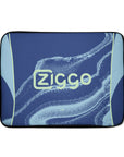 Laptop sleeve with the Ajax 2025-26 Away football shirt design by RIPA Football