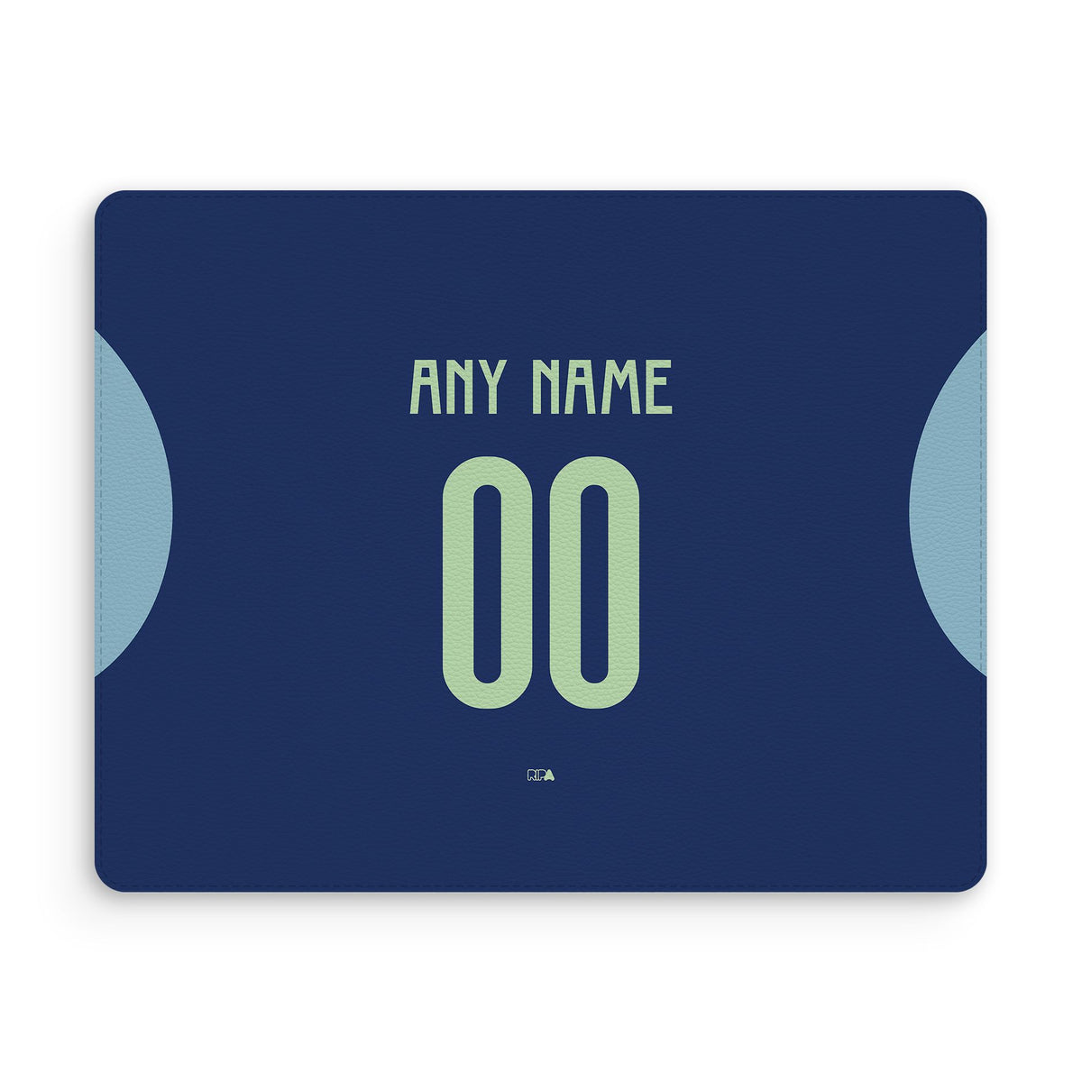 Mouse pad with the Ajax 2025-26 Away football shirt design by RIPA Football