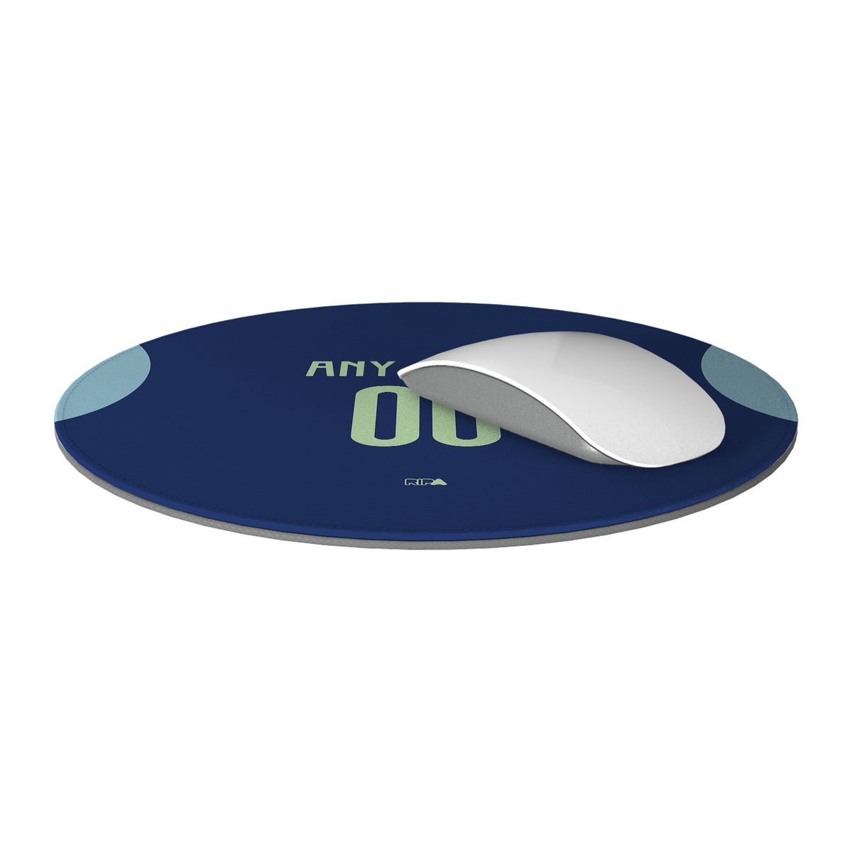 Mouse pad with the Ajax 2025-26 Away football shirt design by RIPA Football
