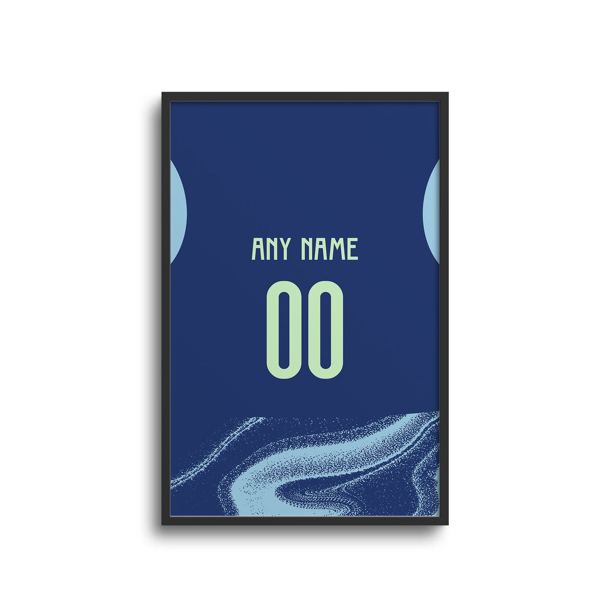Print with the Ajax 2025-26 Away football shirt design by RIPA Football