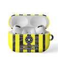 AirPods case with the Al-Ittihad 2025-26 Home football shirt design by RIPA Football