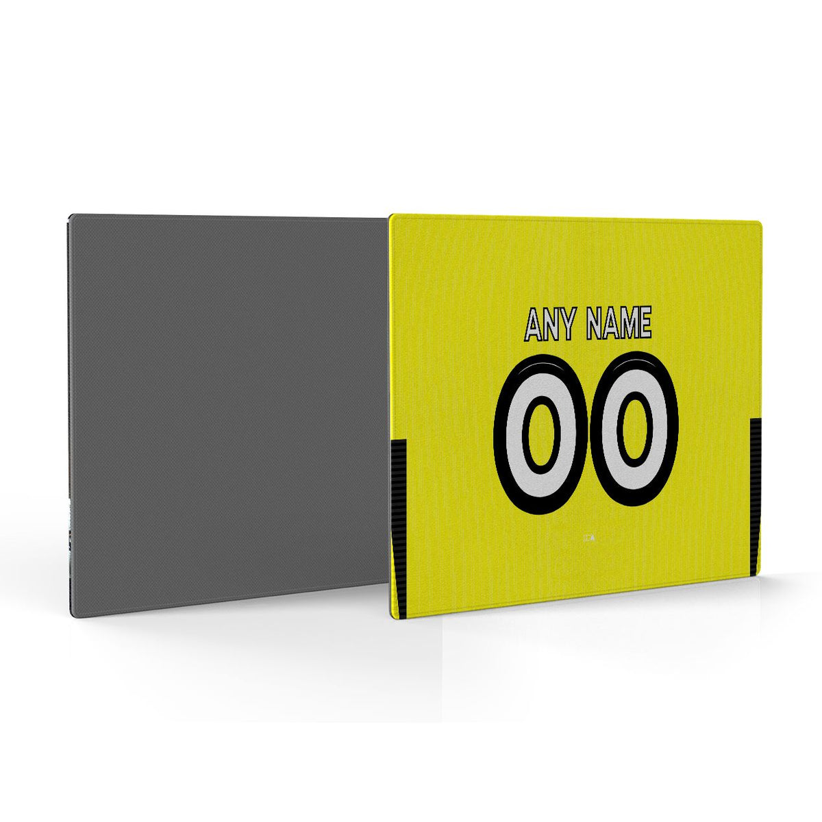 Mouse pad with the Al-Ittihad 2025-26 Home football shirt design by RIPA Football