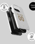 Phone case with the Al-Nassr 2024-25 Alternate football shirt design by RIPA Football
