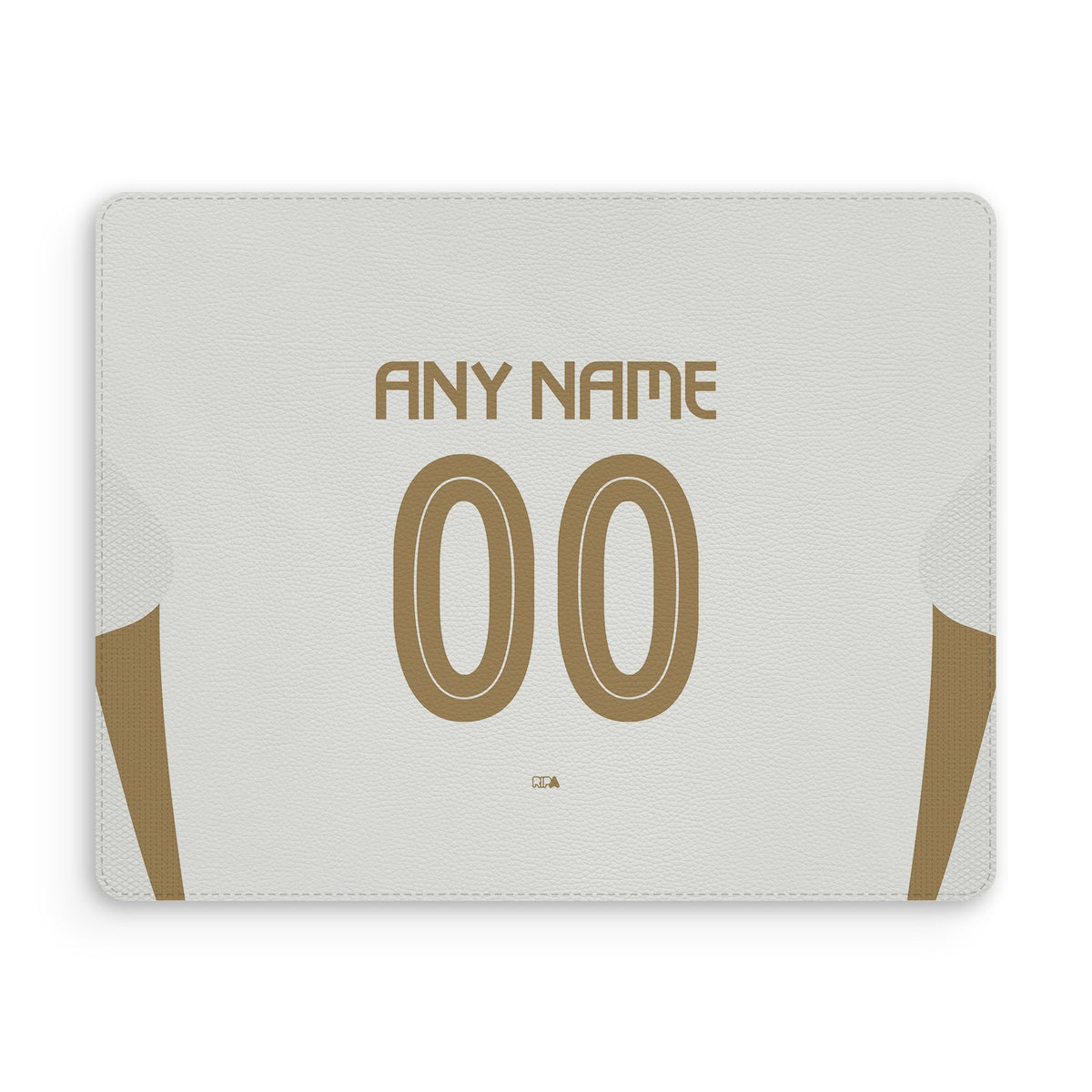 Mouse pad with the Al-Nassr 2024-25 Alternate football shirt design by RIPA Football