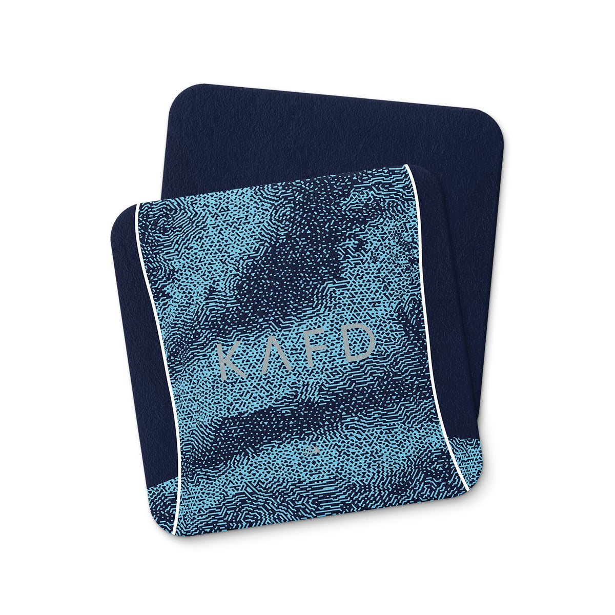 Coaster with the Al-Nassr 2025-26 Away football shirt design by RIPA Football