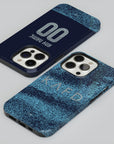 Phone case with the Al-Nassr 2025-26 Away football shirt design by RIPA Football