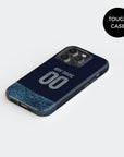 Phone case with the Al-Nassr 2025-26 Away football shirt design by RIPA Football