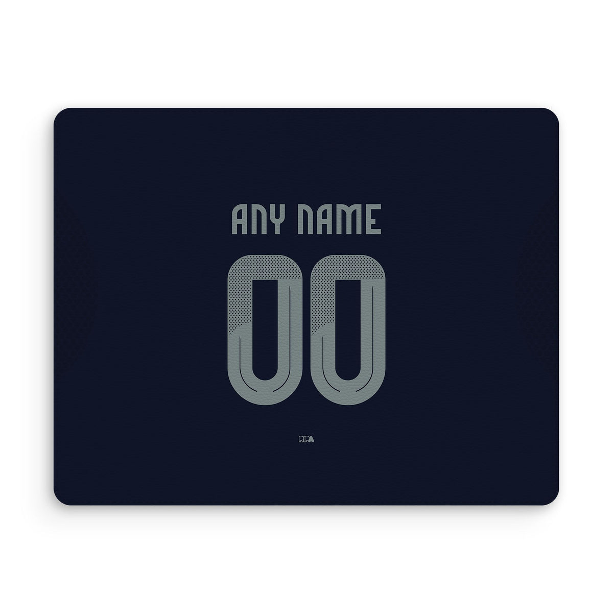 Mouse pad with the Al-Nassr 2025-26 Away football shirt design by RIPA Football