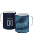 Mug with the Al-Nassr 2025-26 Away football shirt design by RIPA Football