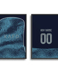 Print with the Al-Nassr 2025-26 Away football shirt design by RIPA Football