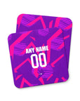 Coaster with the América de Cali 2026 Goalkeeper football shirt design by RIPA Football