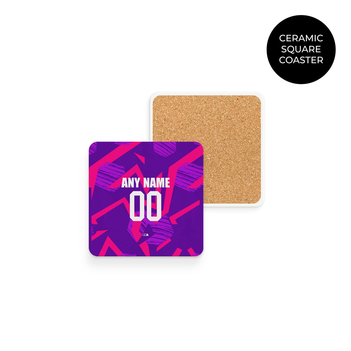 Coaster with the América de Cali 2026 Goalkeeper football shirt design by RIPA Football