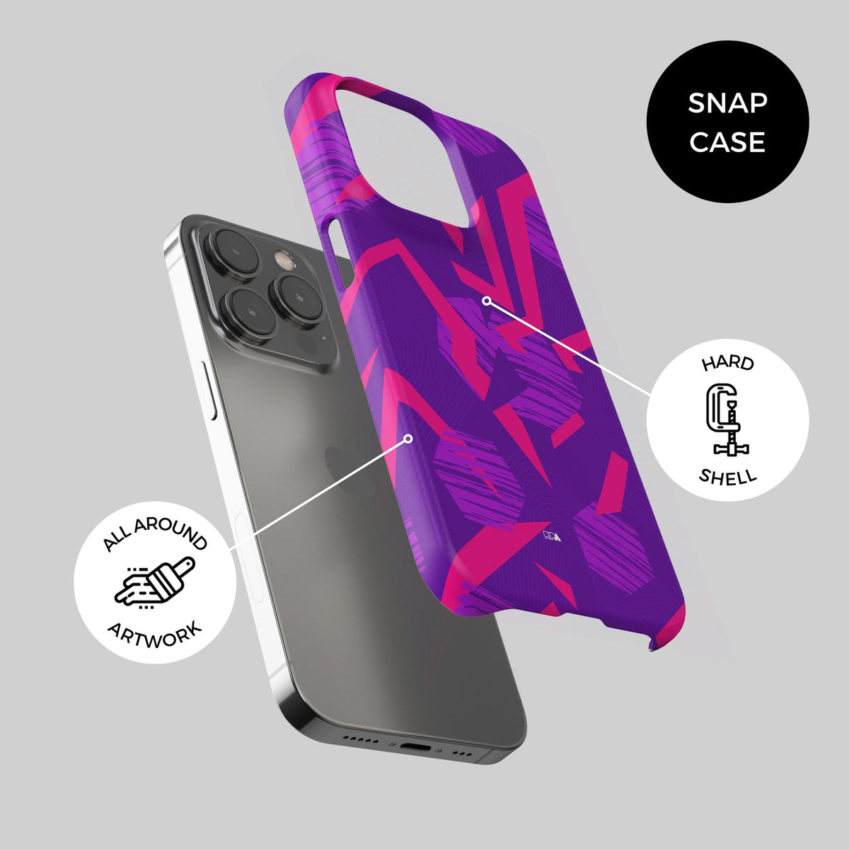 Phone case with the América de Cali 2026 Goalkeeper football shirt design by RIPA Football