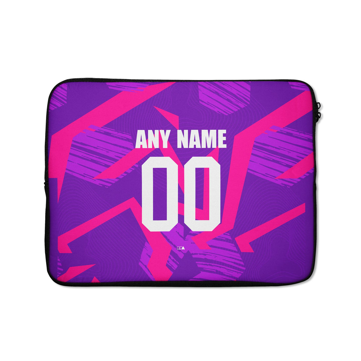 Laptop sleeve with the América de Cali 2026 Goalkeeper football shirt design by RIPA Football