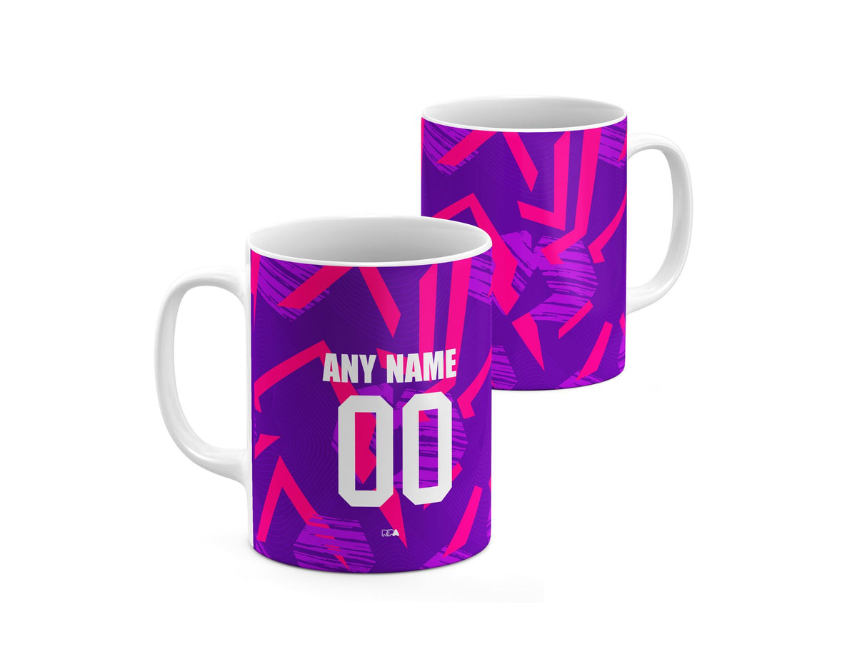 Mug with the América de Cali 2026 Goalkeeper football shirt design by RIPA Football