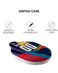 AirTag holder with the Arsenal 2014 Commemorative football shirt design by RIPA Football