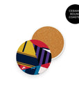 Coaster with the Arsenal 2014 Commemorative football shirt design by RIPA Football
