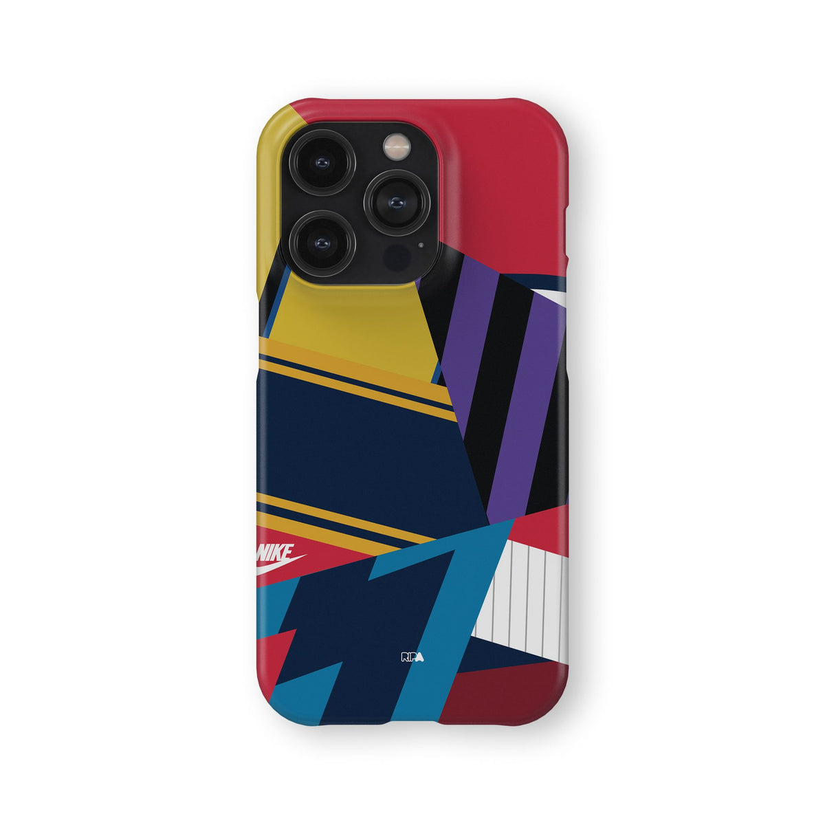 Phone case with the Arsenal 2014 Commemorative football shirt design by RIPA Football