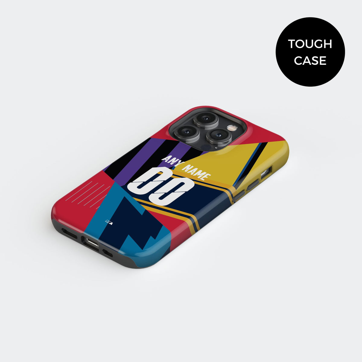 Phone case with the Arsenal 2014 Commemorative football shirt design by RIPA Football