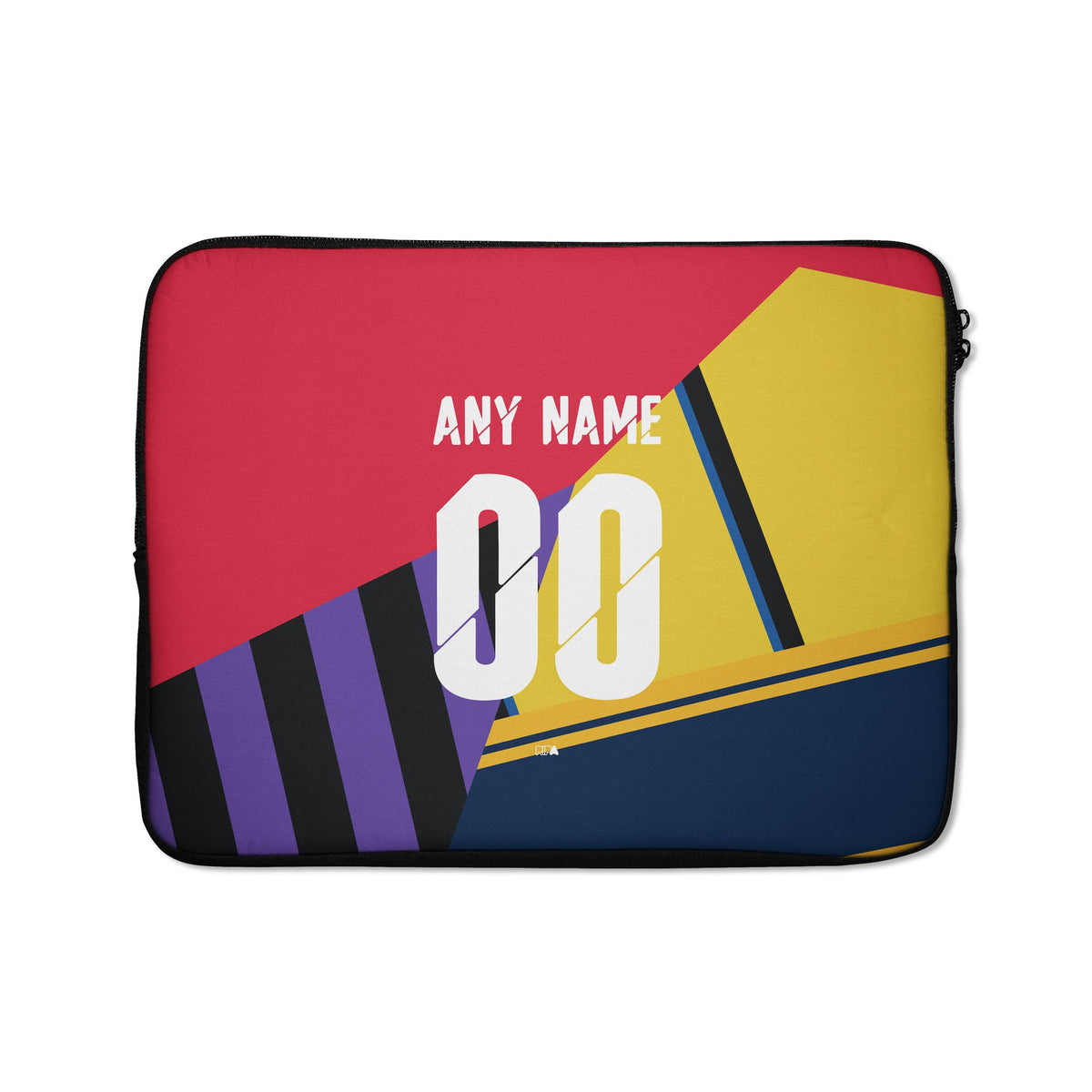 Laptop sleeve with the Arsenal 2014 Commemorative football shirt design by RIPA Football