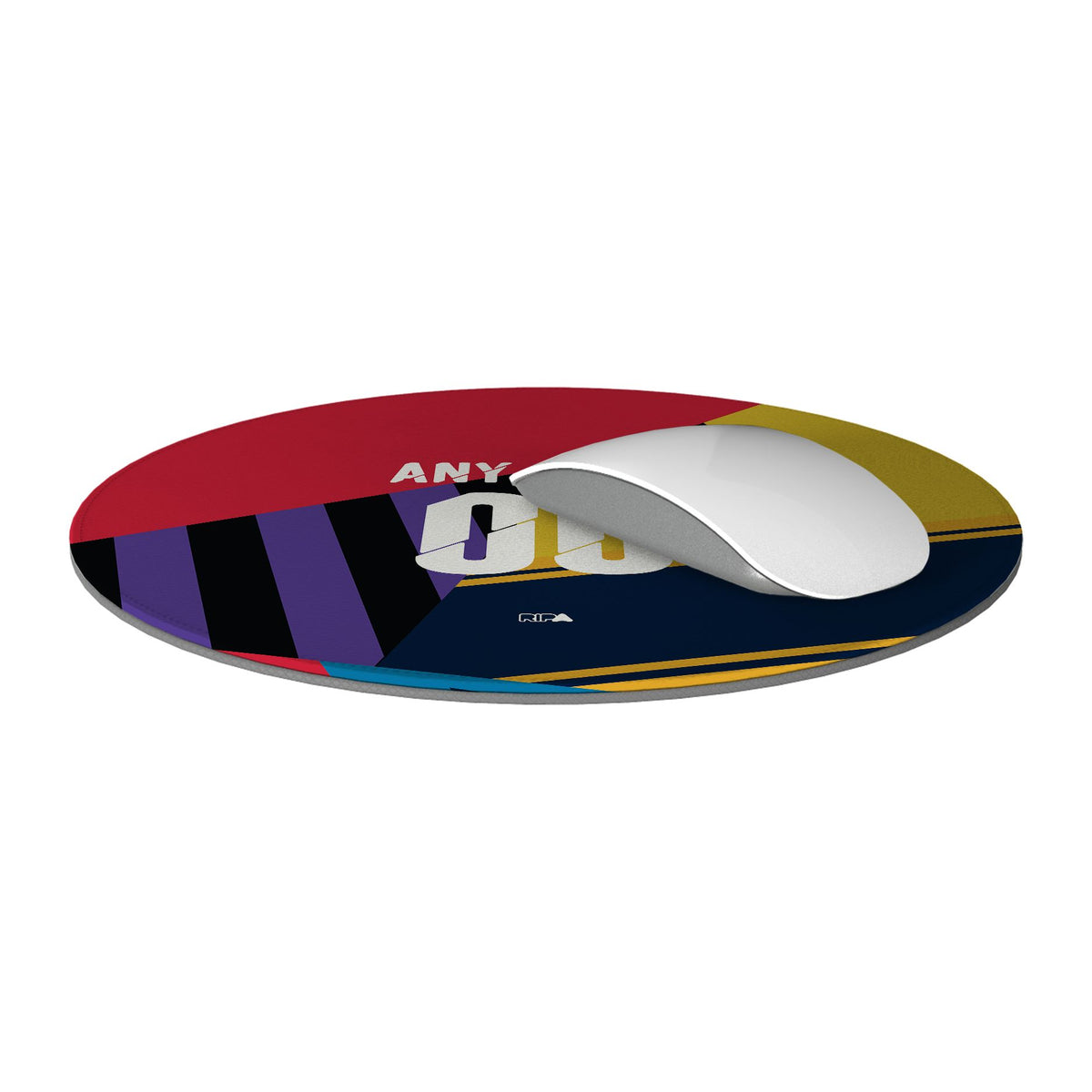 Mouse pad with the Arsenal 2014 Commemorative football shirt design by RIPA Football