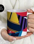 Mug with the Arsenal 2014 Commemorative football shirt design by RIPA Football