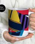 Mug with the Arsenal 2014 Commemorative football shirt design by RIPA Football