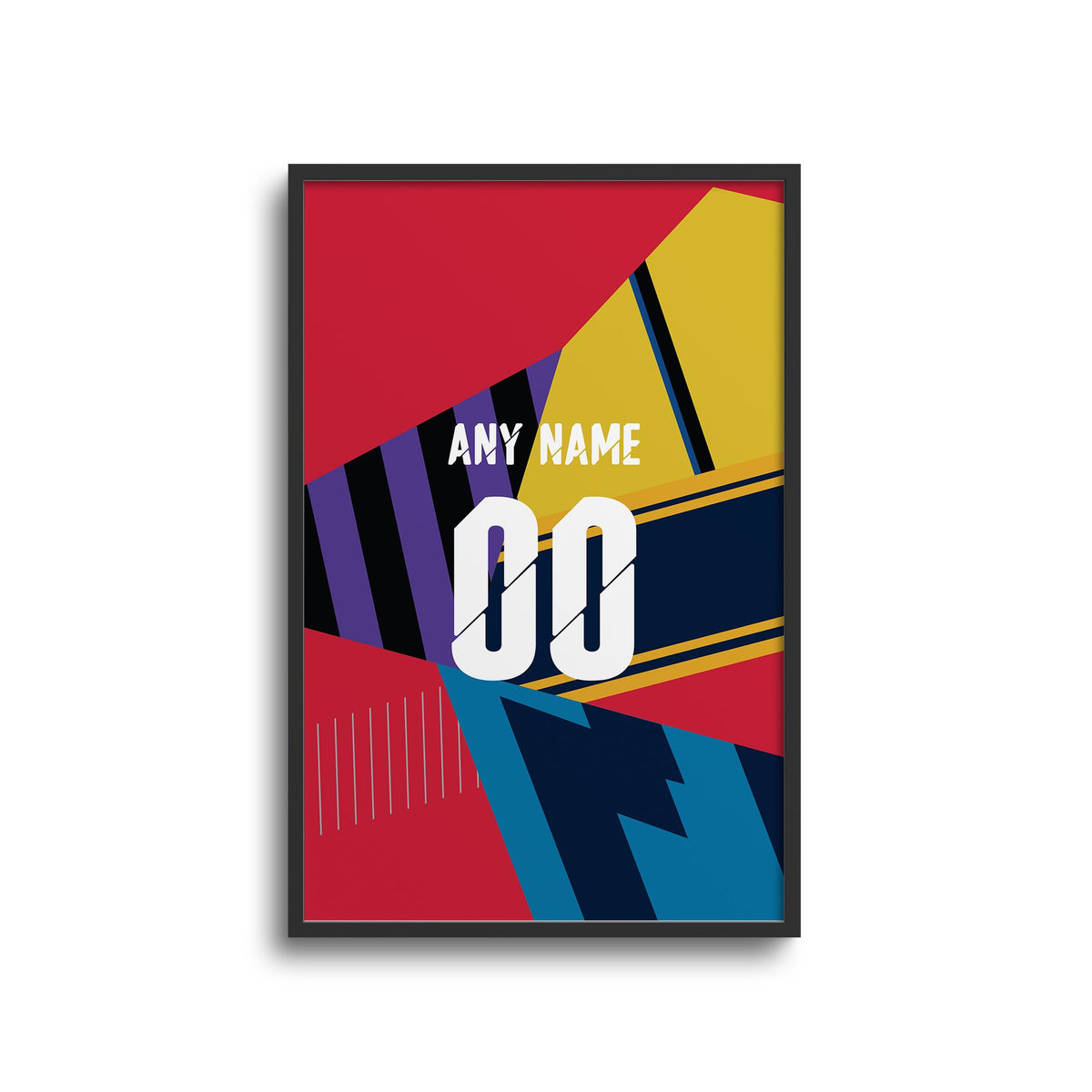 Print with the Arsenal 2014 Commemorative football shirt design by RIPA Football