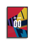 Print with the Arsenal 2014 Commemorative football shirt design by RIPA Football