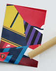 Print with the Arsenal 2014 Commemorative football shirt design by RIPA Football
