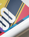 Print with the Arsenal 2014 Commemorative football shirt design by RIPA Football