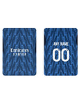 iPad case with the Arsenal 2025-26 Away football shirt design by RIPA Football