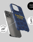 Phone case with the Arsenal 2026-27 Away football shirt design by RIPA Football