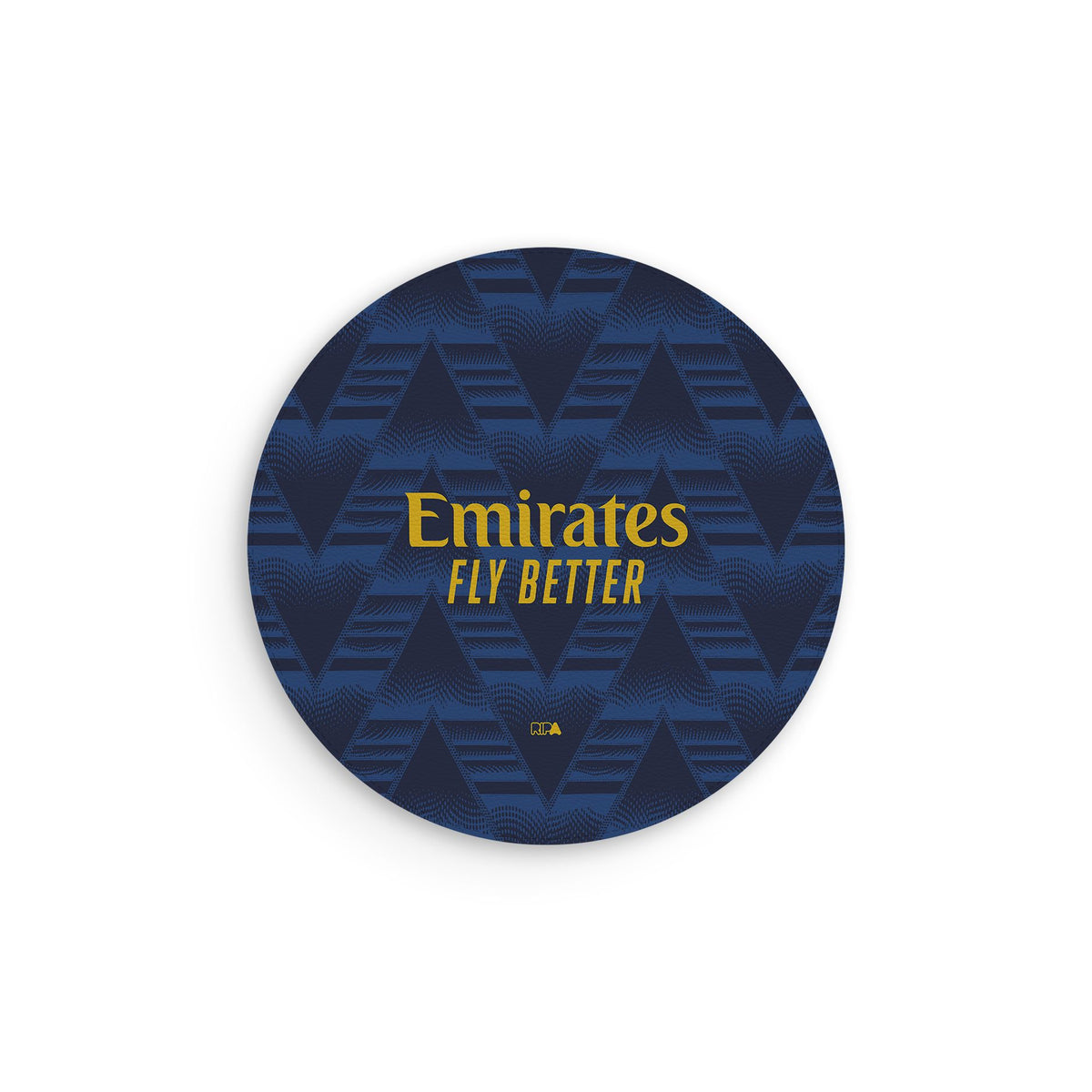 Mouse pad with the Arsenal 2026-27 Away football shirt design by RIPA Football