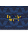 Mouse pad with the Arsenal 2026-27 Away football shirt design by RIPA Football