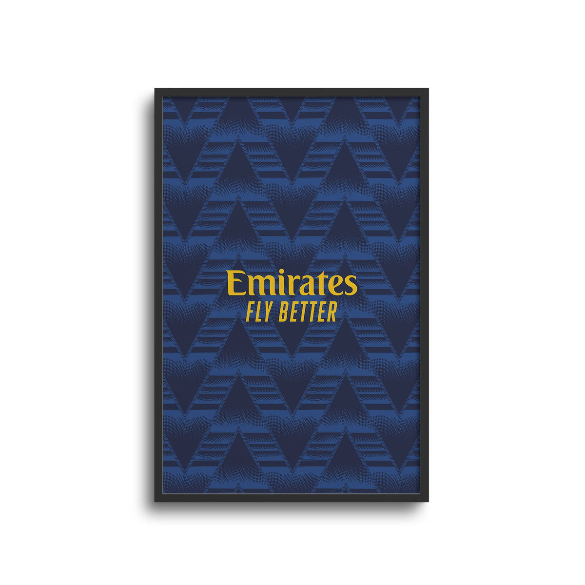 Print with the Arsenal 2026-27 Away football shirt design by RIPA Football