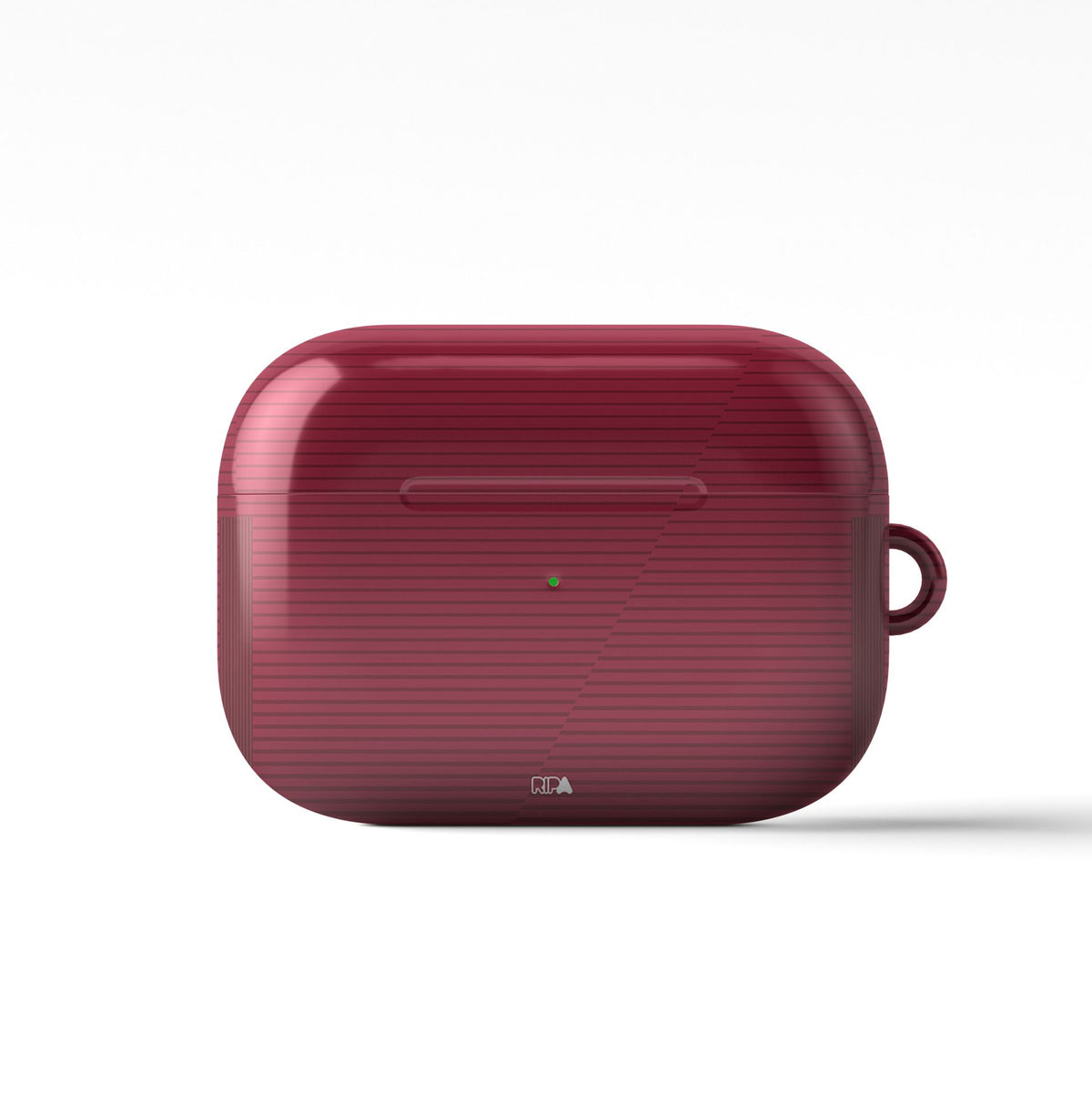 AirPods case with the Roma 2016-17 Home football shirt design by RIPA Football