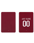 iPad case with the Roma 2016-17 Home football shirt design by RIPA Football