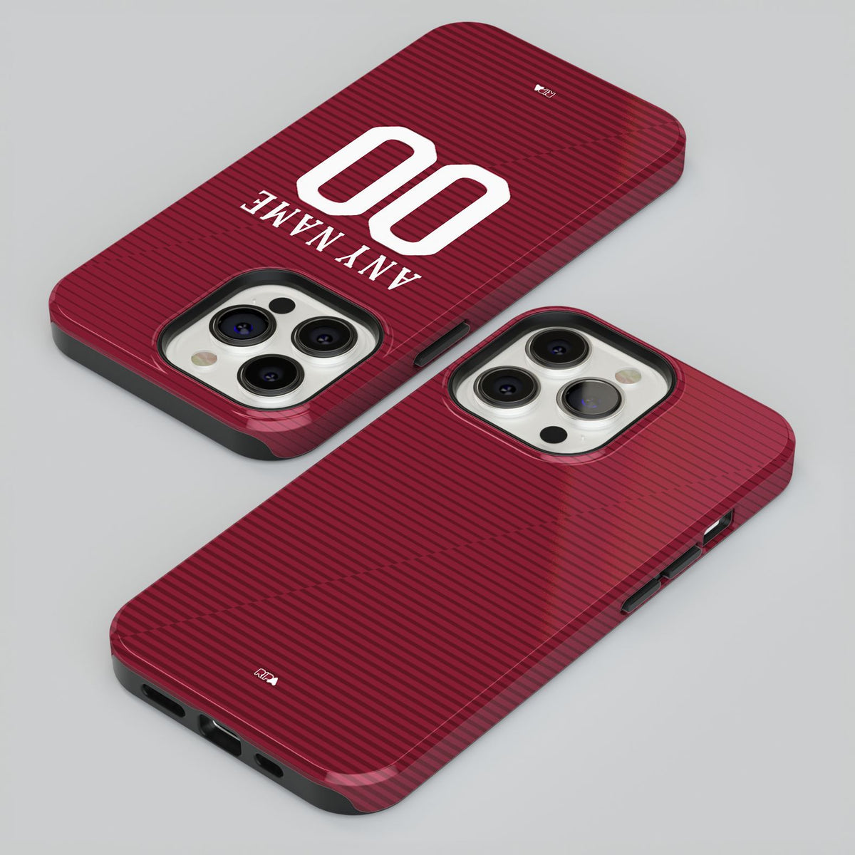 Phone case with the Roma 2016-17 Home football shirt design by RIPA Football