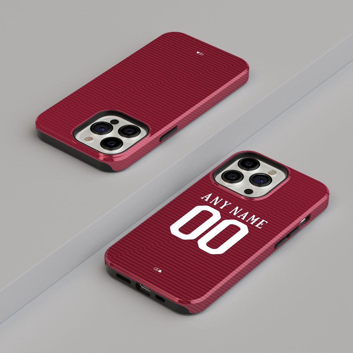 Phone case with the Roma 2016-17 Home football shirt design by RIPA Football