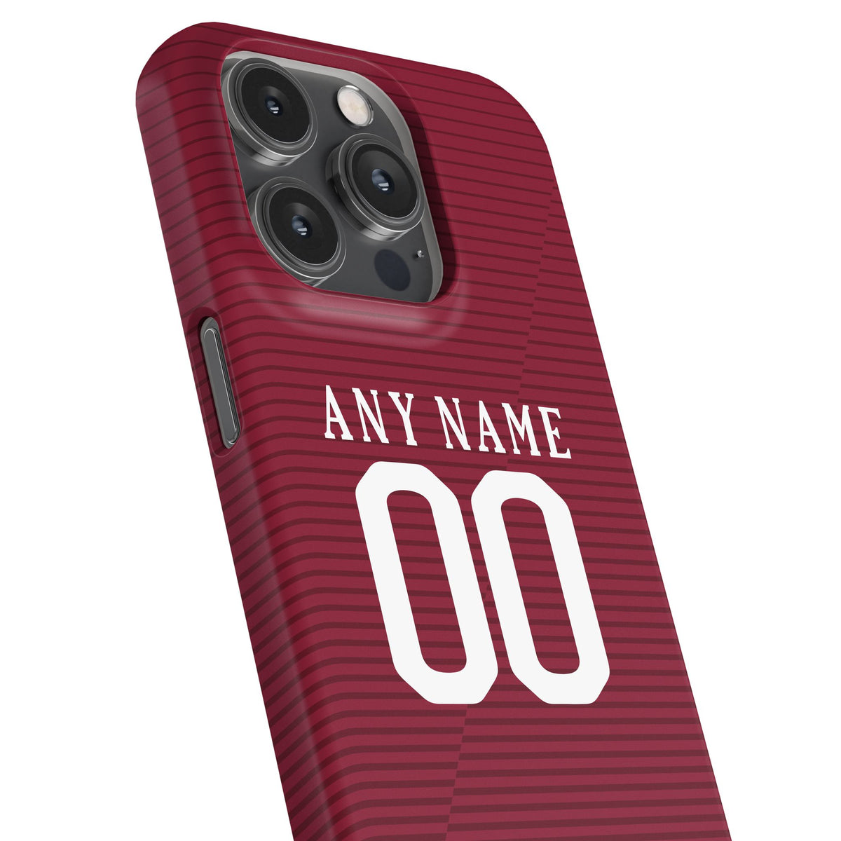 Phone case with the Roma 2016-17 Home football shirt design by RIPA Football