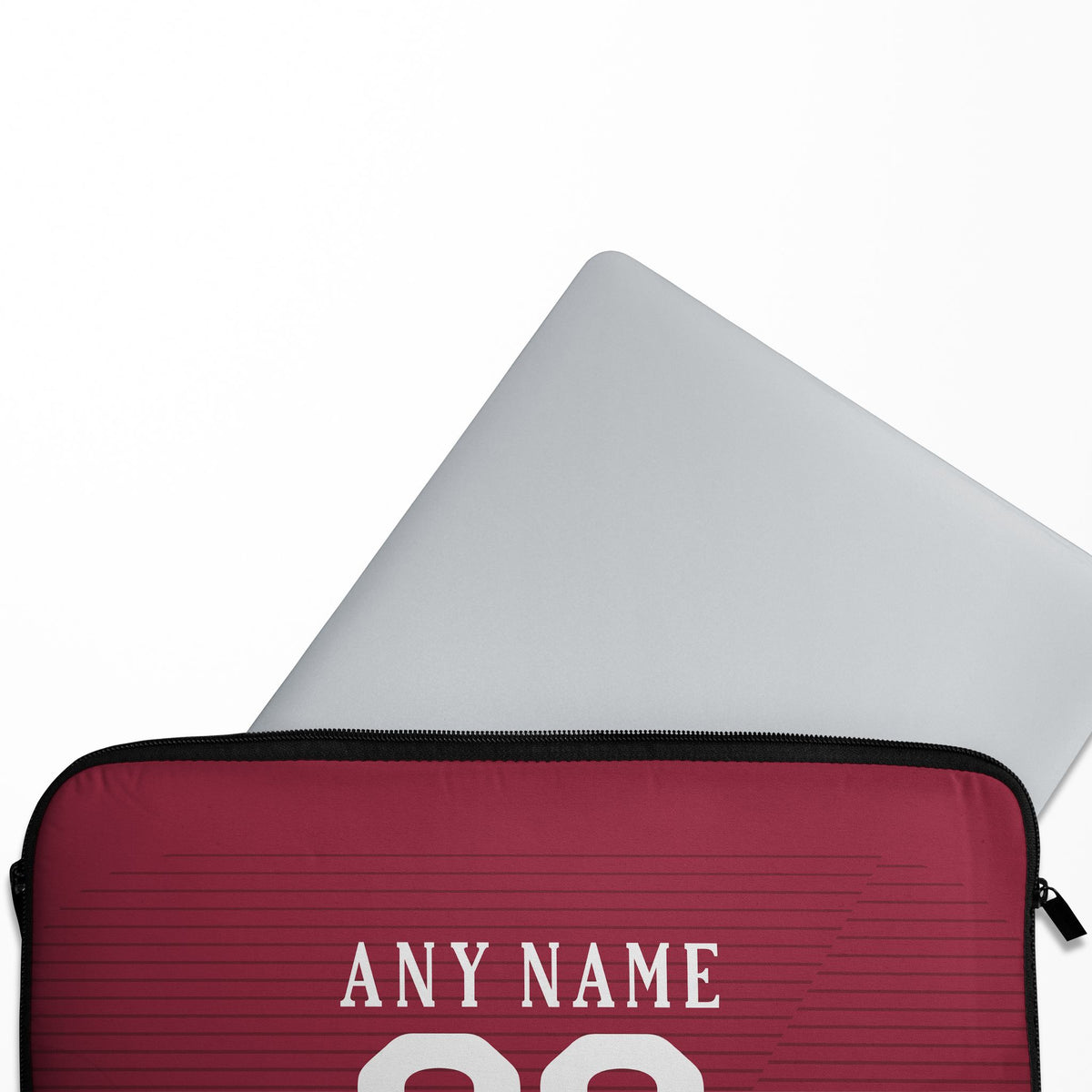 Laptop sleeve with the Roma 2016-17 Home football shirt design by RIPA Football