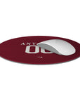Mouse pad with the Roma 2016-17 Home football shirt design by RIPA Football