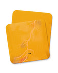Coaster with the Roma 2025-26 Away football shirt design by RIPA Football