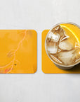 Coaster with the Roma 2025-26 Away football shirt design by RIPA Football