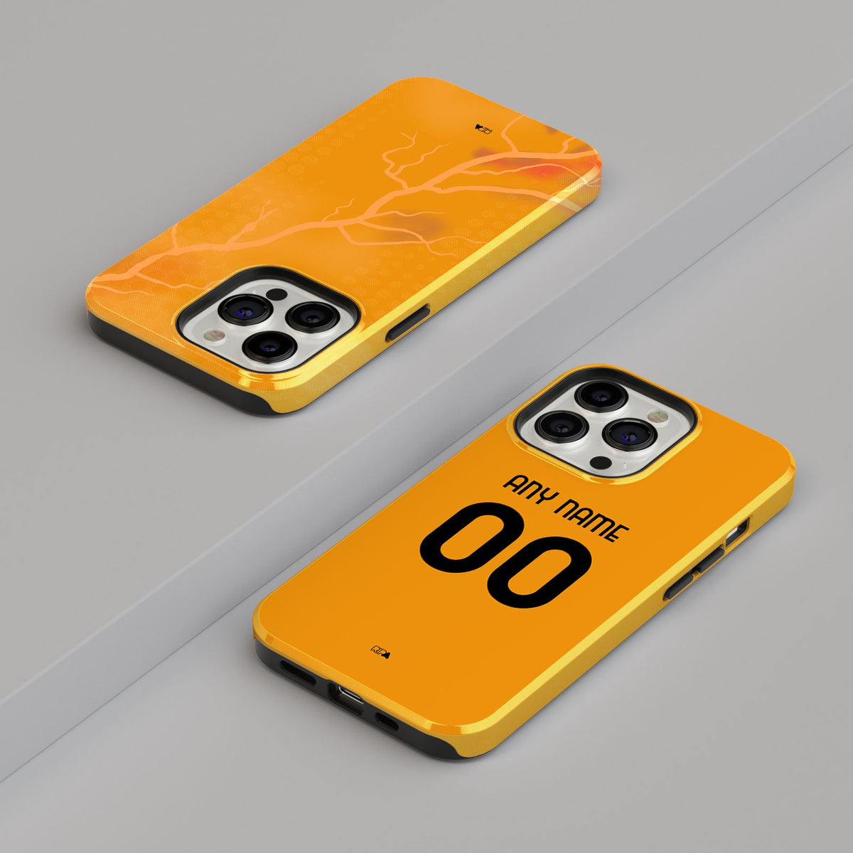 Phone case with the Roma 2025-26 Away football shirt design by RIPA Football