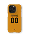 Phone case with the Roma 2025-26 Away football shirt design by RIPA Football